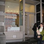 Entrance of "Volcano Lovers" on Broadway, NY