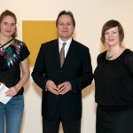 From Left: Hildur, Hlynur Gudjonsson (Consulate General of Iceland, New York), Birta