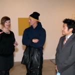 Birta and Shinya with Matthew Barney